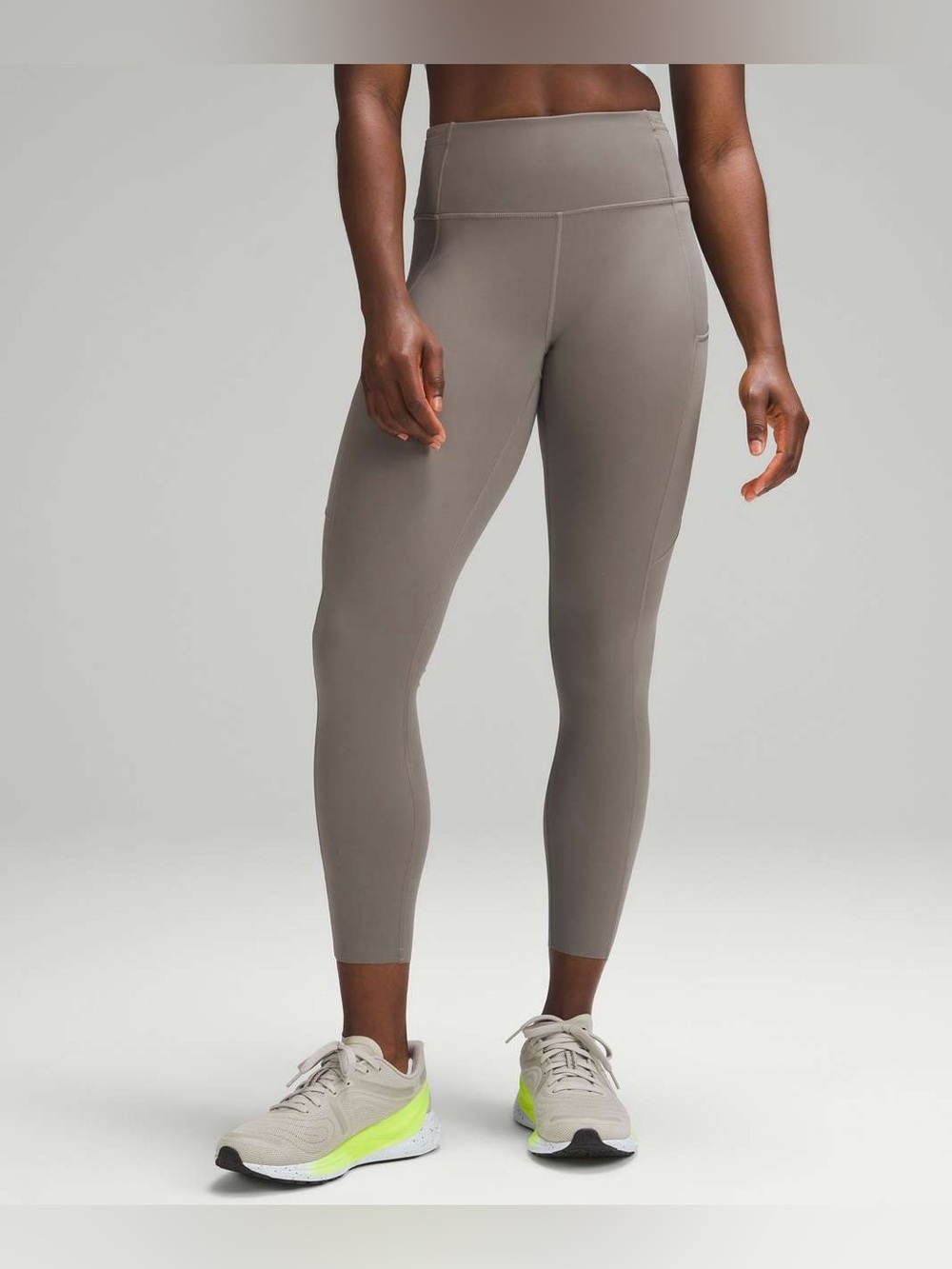 Lululemon Fast and Free High-Rise Tight 25"
Carbon Dust size 10